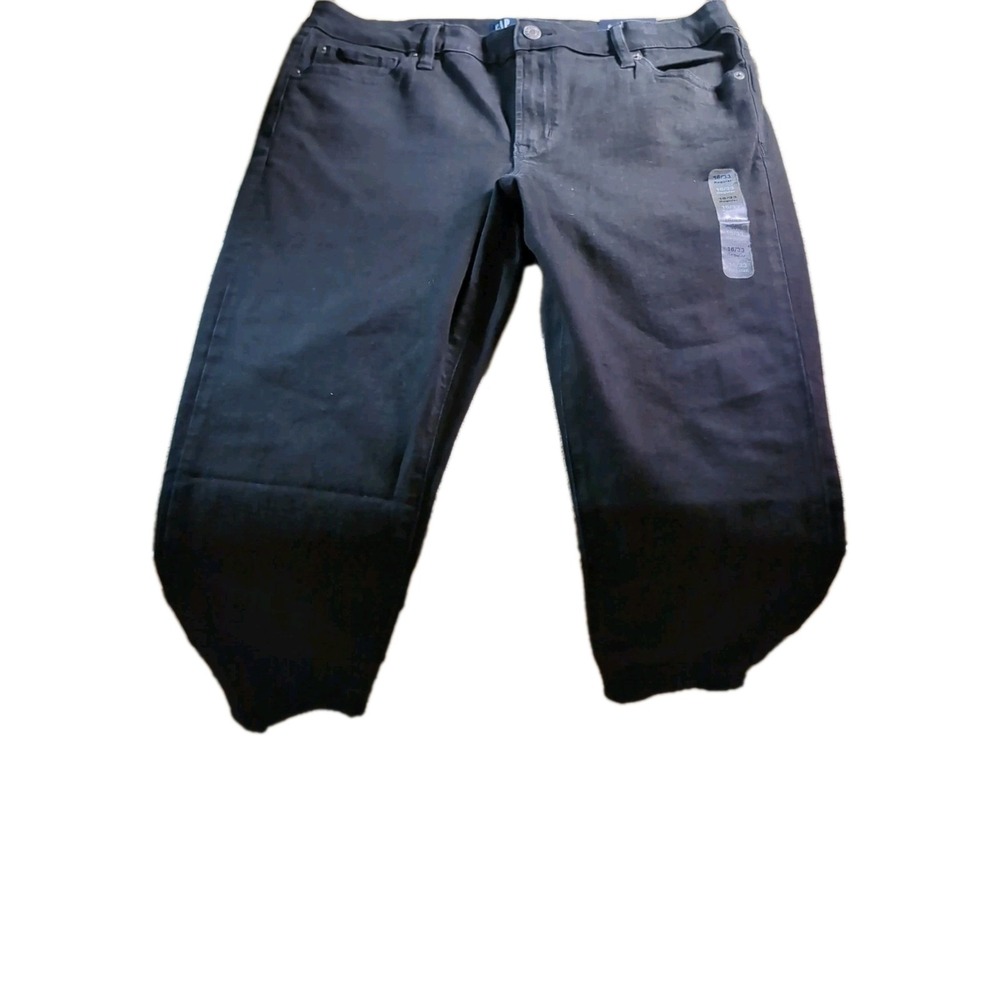 NWT Gap Womens Black Universal Leggings Denim Jeans Women's‎ Size 16/33R